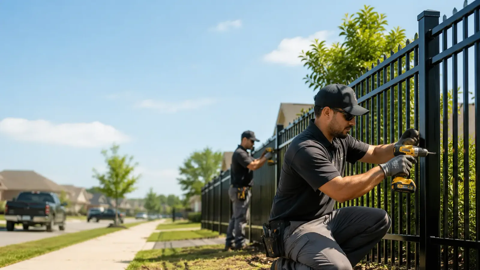 Metal Fence Installation in Harvard, NE
